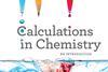 Calculations in chemistry, front cover