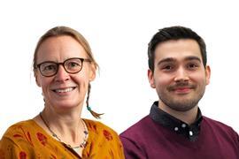 Rebecca Laye and Ross Christodoulou