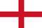 A red cross on a white background